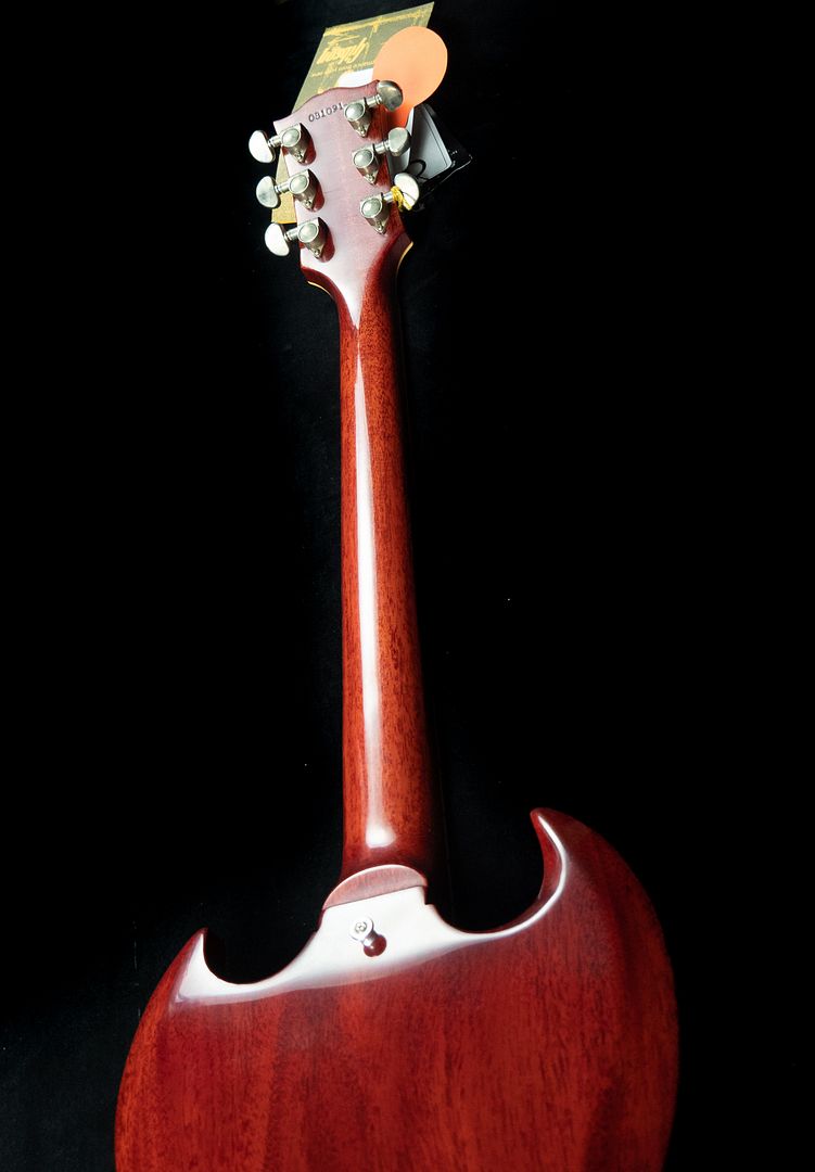 2018 Gibson SG-3 Custom Cherry Nickel Hardware Maestro Tail